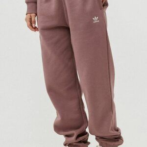 adidas purple sweatpants size m relaxed fit joggers comfy fall athleisure